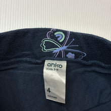 Load image into Gallery viewer, Girls Anko, navy cotton skirt, built-in shorts, elasticated, GUC, size 4,  