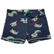 Load image into Gallery viewer, Boys Milkshake, swim shorts, crocodiles, FUC, size 8,  