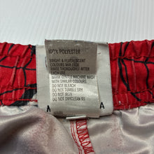 Load image into Gallery viewer, Boys Marvel, Spiderman lightweight board shorts, elasticated, FUC, size 3,  