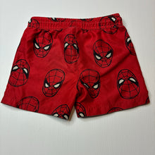 Load image into Gallery viewer, Boys Marvel, Spiderman lightweight board shorts, elasticated, FUC, size 3,  