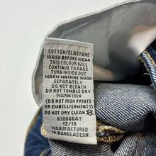 Load image into Gallery viewer, Girls Target, blue stretch denim skirt, adjustable, EUC, size 5,  