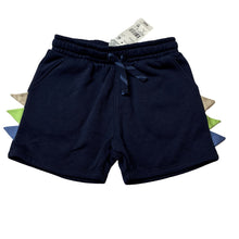 Load image into Gallery viewer, Boys KID, navy fleece lined shorts, elasticated, NEW, size 4,  