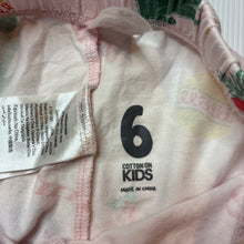 Load image into Gallery viewer, Girls Cotton On, soft feel stretchy Christmas pyjama shorts, EUC, size 6,  