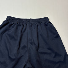 Load image into Gallery viewer, Unisex navy, sports / activewear shorts, elasticated, GUC, size 6-7,  