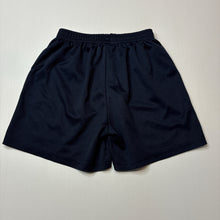 Load image into Gallery viewer, Unisex navy, sports / activewear shorts, elasticated, GUC, size 6-7,  