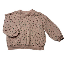 Load image into Gallery viewer, Girls H&amp;M, pink floral lightweight sweater / jumper, EUC, size 2,  
