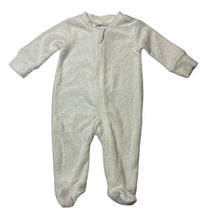 Load image into Gallery viewer, Unisex Anko, terry zip coverall / romper, EUC, size 0000,  