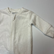 Load image into Gallery viewer, Unisex Anko, terry zip coverall / romper, EUC, size 0000,  