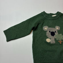 Load image into Gallery viewer, Unisex Jack &amp; Milly, stretchy knit sweater / jumper, koala, pilling, FUC, size 0,  