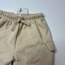 Load image into Gallery viewer, Unisex Dymples, fleece lined cargo track pants, elasticated, NEW, size 1,  