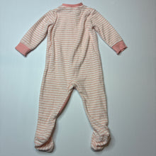Load image into Gallery viewer, Girls Kids &amp; Co, terry zip coverall / romper, EUC, size 00,  