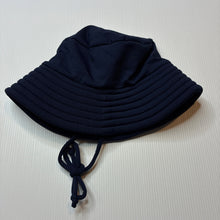 Load image into Gallery viewer, Unisex ZOGGS, Aqualast navy swim hat, GUC, size 0-1,  