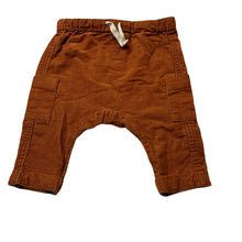 Load image into Gallery viewer, Unisex Baby Berry, corduroy cotton pants, elasticated, EUC, size 00,  