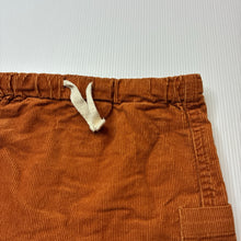 Load image into Gallery viewer, Unisex Baby Berry, corduroy cotton pants, elasticated, EUC, size 00,  