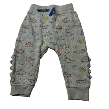 Load image into Gallery viewer, Unisex George, fleece lined cotton pants, elasticated, GUC, size 1,  