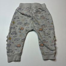 Load image into Gallery viewer, Unisex George, fleece lined cotton pants, elasticated, GUC, size 1,  
