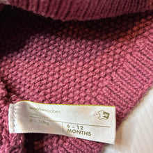 Load image into Gallery viewer, Girls Woolies Babes, knitted cotton cardigan, GUC, size 0,  