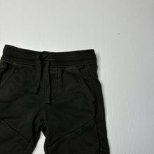 Load image into Gallery viewer, Boys Target, fleece lined dark green track pants, elasticated, EUC, size 1,  