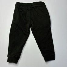 Load image into Gallery viewer, Boys Target, fleece lined dark green track pants, elasticated, EUC, size 1,  