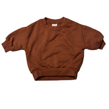 Load image into Gallery viewer, Unisex Baby Berry, fleece lined sweater / jumper, EUC, size 000,  