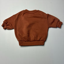 Load image into Gallery viewer, Unisex Baby Berry, fleece lined sweater / jumper, EUC, size 000,  