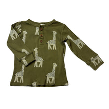 Load image into Gallery viewer, Unisex Target, ribbed organic cotton blend long sleeve top, GUC, size 0,  