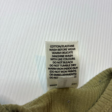 Load image into Gallery viewer, Unisex Target, ribbed organic cotton blend long sleeve top, GUC, size 0,  