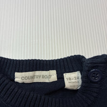 Load image into Gallery viewer, Unisex Country Road, organic cotton knit sweater / jumper, GUC, size 2,  