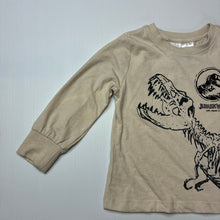 Load image into Gallery viewer, Boys Jurassic World, long sleeve pyjama top, dinosaur, EUC, size 2,  