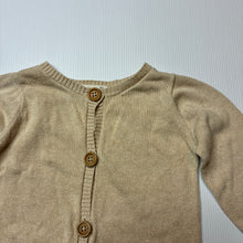 Load image into Gallery viewer, Girls MIANN &amp; Co, knitted cotton cardigan, FUC, size 0,  