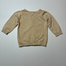 Load image into Gallery viewer, Girls MIANN &amp; Co, knitted cotton cardigan, FUC, size 0,  