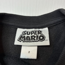 Load image into Gallery viewer, Boys Nintendo, Super Mario fleece lined sweater / jumper, GUC, size 2,  