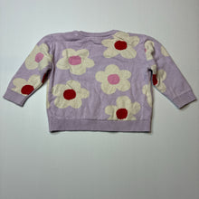 Load image into Gallery viewer, Girls Dymples, knitted cotton sweater / jumper, FUC, size 0,  