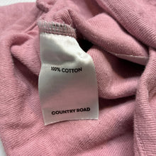 Load image into Gallery viewer, Girls Country Road, embroidered cotton sweater / jumper, GUC, size 000,  