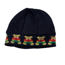 Load image into Gallery viewer, Boys navy, fleece lined hat / beanie, EUC, size 00-0,  