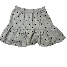 Load image into Gallery viewer, Girls Target, viscose / linen skirt, elasticated, L: 34cm, FUC, size 7,  