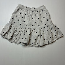 Load image into Gallery viewer, Girls Target, viscose / linen skirt, elasticated, L: 34cm, FUC, size 7,  