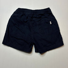 Load image into Gallery viewer, Boys Indie, navy cotton shorts, elasticated, GUC, size 3,  