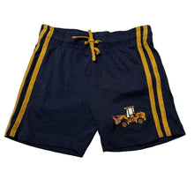 Load image into Gallery viewer, Boys Tilt, navy cotton shorts, elasticated, GUC, size 4,  