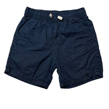 Load image into Gallery viewer, Boys Anko, navy cotton shorts, elasticated, FUC, size 8,  