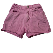 Load image into Gallery viewer, Girls Cotton On, pink denim shorts, adjustable, FUC, size 7,  