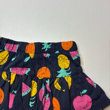 Load image into Gallery viewer, Girls KID, cotton skirt, built-in shorts, wash fade, FUC, size 2,  