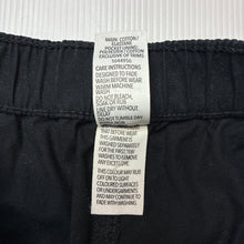 Load image into Gallery viewer, Boys KID, black stretch cotton shorts, elasticated, EUC, size 12,  