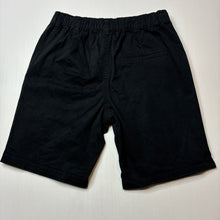 Load image into Gallery viewer, Boys KID, black stretch cotton shorts, elasticated, EUC, size 12,  