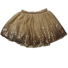 Load image into Gallery viewer, Girls Mango, lined tulle &amp; sequin skirt, elasticated, *catches*, FUC, size 3,  