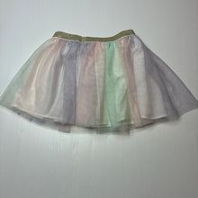 Load image into Gallery viewer, Girls lined, tulle skirt, elasticated, GUC, size 6,  