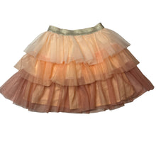 Load image into Gallery viewer, Girls Target, cotton lined tiered tulle skirt, elasticated, EUC, size 7,  