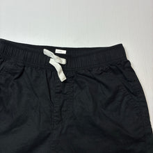 Load image into Gallery viewer, Boys Anko, black cotton shorts, elasticated, EUC, size 10,  