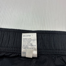 Load image into Gallery viewer, Boys Anko, black cotton shorts, elasticated, EUC, size 10,  
