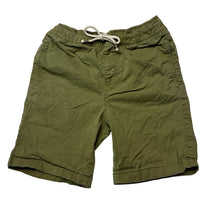 Load image into Gallery viewer, Boys Anko, khaki stretch cotton shorts, elasticated, GUC, size 8,  